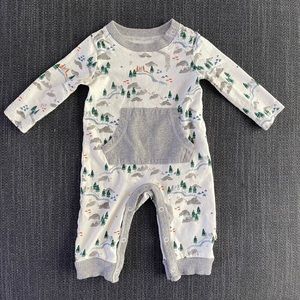 Burt’s Bees Newborn Romper